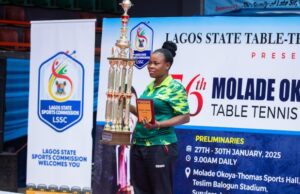 Bose Odusanya Clinches 10th Straight Title as Matthew Kuti Wins Maiden Senior Crown at Molade Okoya-Thomas Table Tennis Championships