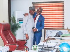 NSC Chairman Mallam Shehu Dikko Hosts NIESV President Victor Alonge For Strategic Talks On Sports Infrastructure