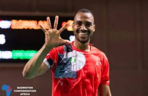 Opeyori Clinches Seventh African Badminton Title with Victory Over Elgamal