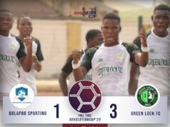 Green Lock FC Locks Out Bolapro Sporting To Win 2025 Evolution Cup Pan African Tournament