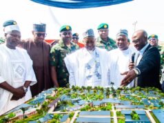 NSC Chairman Mallam Shehu Dikko Backs Groundbreaking Of Armed Forces Invictus Centre In Giri, Abuja