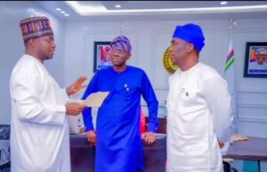 Dayo Israel Presents Appointment Letter To Governor Sanwo-Olu, Pledges Commitment As FMC Abeokuta Chairman