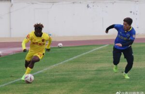 Nigerian Winger Akinkunmi Amoo Seals Move To Chinese Club Shanghai