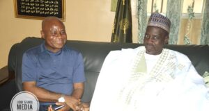 Dr. Nongu Strengthens Football Ties With Alhaji Sani Toro In Bauchi