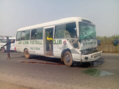 Abubakar Bukola Saraki FC Arrives Ilorin Safely After Road Mishap As Players’ Readiness Will Be Assessed Ahead Of NNL Weekend Fixture