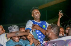 Flying Eagles Star Sulaiman Alabi Jojo Receives Heroic Welcome In Kwara
