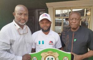 BPAN Applauds Youfitbox For Producing Newly Designed National Title Belt