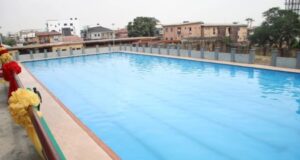 Lagos State Government Commissions Olympic-Size Swimming Pool At Rowe Park