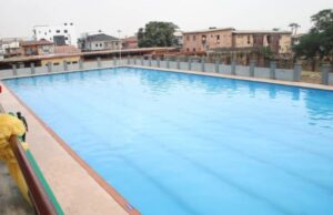 Lagos State Government Commissions Olympic-Size Swimming Pool At Rowe Park