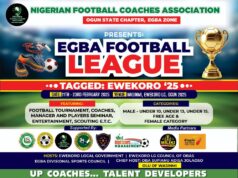 Egba Football League Kicks Off In Ewekoro: Ogun Coaches Launch Major Grassroots Tournament With 66 Teams