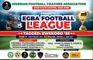 Egba Football League Kicks Off In Ewekoro: Ogun Coaches Launch Major Grassroots Tournament With 66 Teams