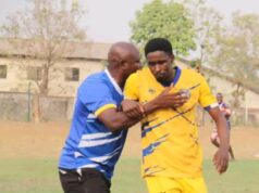 Moses Ngbede’s Late Header Seals Crucial Win For Crown FC Against Edel FC