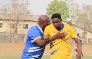 Moses Ngbede’s Late Header Seals Crucial Win For Crown FC Against Edel FC