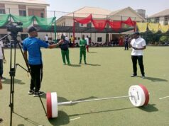 Nigeria Weightlifting Federation Begins Grassroots Campaign, Conducts Weightlifting Demonstration in School