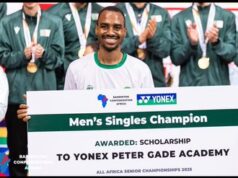 Anuoluwapo Opeyori Earns Prestigious Scholarship To Train At Yonex Peter Gade Academy