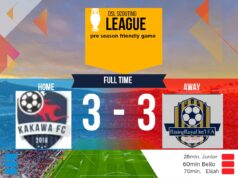 Rising Royal International FA And Kakawa FC Play Thrilling 3-3 Draw In DSL Warm-Up Match