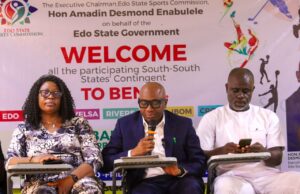 Edo Sports Commission Chairman Calls for Greater Commitment to Sports Development at South-South Zonal Eliminations