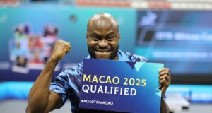 Aruna Quadri Lead Africa’s Finest To Secure Africa’s Spots In Macao For ITTF World Cup