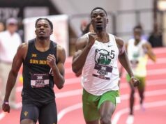 Ezekiel Nathaniel Shatters African 400m Indoor Record With Historic 44.74s Run At Big 12 Championships
