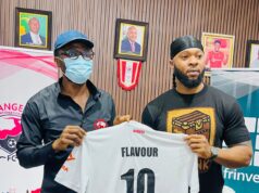 Flavour Endorses Rangers International FC’s Youth Academy, Pledges Support