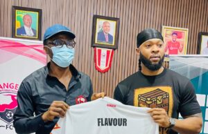 Flavour Endorses Rangers International FC’s Youth Academy, Pledges Support
