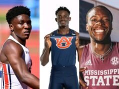 Historic Moment as Three Nigerian Sprinters Compete In NCAA 60m Final