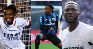 How Nigerian Players’ Fared In 2024/2025 UEFA Champions League
