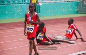 12-Year-Old Joel Oghele Impresses at MTN Champs Benin, Shows Remarkable Resilience