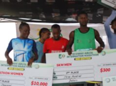 Kenyans, Ethiopians Dominate The Half Marathon At ECOWAS Marathon, Nigerians Win 5 Km Race