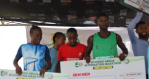 Kenyans, Ethiopians Dominate The Half Marathon At ECOWAS Marathon, Nigerians Win 5 Km Race
