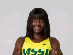 Joy Udo Gabriel Shatters NCAA DII Record With Blistering 7.13s Run At MIAA Indoor Championships