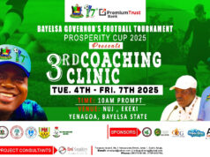 Prosperity Cup Organizers Hold Coaching Clinic To Sharpen Grassroots Football Coaches In Bayelsa