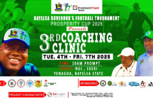 Prosperity Cup Organizers Hold Coaching Clinic To Sharpen Grassroots Football Coaches In Bayelsa