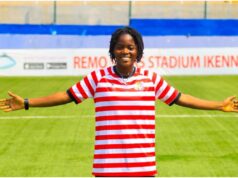 Ogundele Celebrates First Trophy Win with Remo Stars Ladies