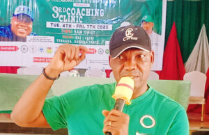 Eguavoen, Coaches Hail Bayelsa Government As Prosperity Cup Coaching Clinic Kicks Off