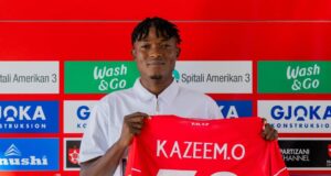 Kazeem Ogunleye Completes Move To Albanian Giants Partizani