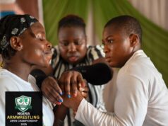 Afeniforo Funke: From First-Time Competitor To Double Gold Medalist In Armwrestling