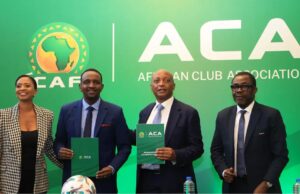CAF President Dr Motsepe And African Club Association (ACA) Chairman Sign Historic MOU To Strengthen African Club Football
