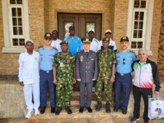 President International Military Sports Council (CISM) Wrestling Sports Committee And 3 Iranian Coaches Arrive Nigeria