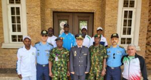 President International Military Sports Council (CISM) Wrestling Sports Committee And 3 Iranian Coaches Arrive Nigeria
