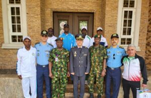 President International Military Sports Council (CISM) Wrestling Sports Committee And 3 Iranian Coaches Arrive Nigeria