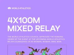 World Athletics Confirms Format for Mixed 4x100m Relay, Recognizes 300m Hurdles as Official Event