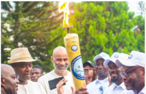 Abia State Welcomes Niger Delta Sports Festival Torch Amid Grand Ceremony