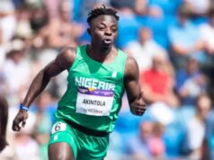 Alaba Akintola Clocks Season Best in Men’s 200m at Florida Relays, Finishes Third Behind De Grasse