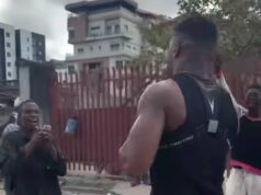 Reactions as Anthony Joshua Spotted Jogging Without Bodyguards on the Streets of Lagos