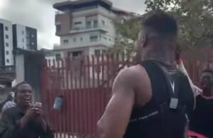 Reactions as Anthony Joshua Spotted Jogging Without Bodyguards on the Streets of Lagos