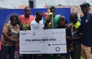 Igali Hails Bayelsa Athletes as Niger Delta Sports Festival Ends on a High Note