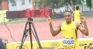 Ezekiel Eno Asuquo Shocks the Big Guns to Claim U20 Men’s 400m Title in Style