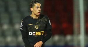 Nigerian Talent Tom Edozie Strikes Brilliant Free-Kick to Earn Wolves U21 Draw Against Man United