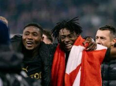 Igoh Ogbu, Moses David Celebrate Historic League Triumph with Slavia Praha